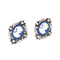 DZL Frauen eleganter Menschlicher Kopf Ohrstecker