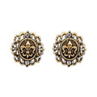 DZL Frauen Vintage-Diamant-Ohrstecker