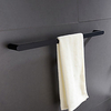 Edelstahl Handtuchhalter Wandhalterung Mattle schwarz Single Rod Bad Handtuchhalter Rack lange Stange Lightinthebox