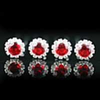 Edelstein Kristall / Krystall / Stoff Tiaras / Kopfbedeckung / Haarnadel mit Kristall 1 Hochzeit / Besondere Anlässe / Party / Abend Kopfschmuck / Aleación