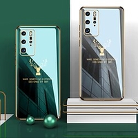 Galvanik-Handyhülle mit Hirschmuster für Huawei P40 P30 P20 Pro Mate 30 Pro Mate 20 All-Inclusive-Fashion-Schutzhülle Lightinthebox