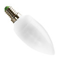 H LUX C37 E14 9W 350LM CRI> 80 2700K Warm White Light CFL Kerzenlampe (220-240V)