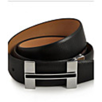 H Schnalle Leder Herren Gürtel Made100% Kuh-Leder-Textur in Diamond Strap Klassische Business-Gürtel