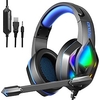 H100 Gaming-Headset USB 3, 5 mm Audio-Buchse PS4 PS5 XBOX Ergonomisches Design Stereo Mit Mikrofon für Apple Samsung Huawei Xiaomi MI Für den täglichen Einsatz PC Computer Lightinthebox