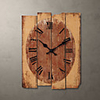 H15 "Country Style Khaki Wanduhr