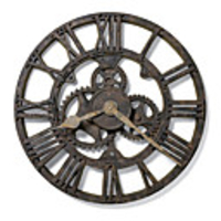H21 "Gang Glas Wanduhr