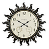 H23 "Sunshine Metall-Wanduhr