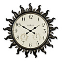 H23 "Sunshine Metall-Wanduhr