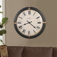 H24 "Country Style Retro Metall Wand Clcok