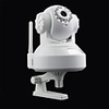H.264 P2P 1.0MP HD 720P Surveillance Wireless-IP-Kamera,  Wi-Fi,  TF,  IR-Cut , 11-LED,  RJ45,  ONVIF-Weiß