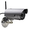 H.264 P2P 1.0MP HD 720P Surveillance Wireless-IP-Kamera,  Wi-Fi,  TF,  IR-Cut , 48-LED,  RJ45,  ONVIF-Gray