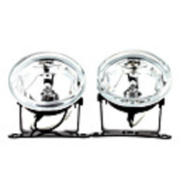H3 55W Halogenlampe 1000-lm 3000k transparent Auto Nebelscheinwerfer (transparente Linse,  1 Paar)