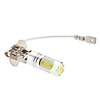 H3 8W 450-500LM White Light LED-Lampe für Auto Nebelscheinwerfer (12V)