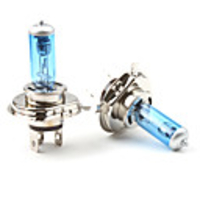H4 5000K 60/55W Halogen Scheinwerfer Glühbirne mit weißem Licht (DC 12v/2 Stück)