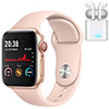 H55 Smartwatch für Apple / Samsung / Android-Handys,  Bluetooth Fitness Tracker Unterstützung Herzfrequenzmesser Blutdruckmessung