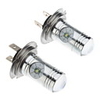H7 12W White Light Cree LED für Auto-Nebel-Lampen (DC 12-24V,  1-Pair)