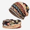 Herren Damen Vintage floral Beanie leichte atmungsaktive Schädelmütze lässig dünne Beanie Baggy Hut für den täglichen Gebrauch lässiger Hip-Hop weicher Lauf Erwachsene Zwergmützen Chemomütze Lightinthebox