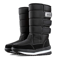 Herren Schneestiefel Stiefel mit mittlerer Wade Winterstiefel Skifahren Übung im Freien Schnee Sport warm halten Windundurchlässig tragbar Winter Lightinthebox