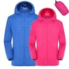Herren UPF 50 UV-Sonnenschutz Reißverschluss Hoodie Langarm Angeln Laufen Wanderjacke Sommer Outdoor Packable Atmungsaktive Jacke SBS Reißverschluss Camping Klettern Gelb Fuchsia Pink Grün Blau Lightinthebox