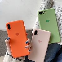 Hülle case für apple iphone xr / iphone xs max muster rückseitige abdeckung herz weichen tpu für iphone x xs 8 8plus 7 7plus 6 6s 6plus 6s plus Lightinthebox