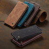Hülle Caseme Retro Business Leder Magnet Flip Flip Fall für Samsung Galaxy S10 / S9 / S8 / S10 Plus / S9 Plus / S8 Plus / A50 / A30 mit Brieftasche Kartenschlitz Ständer Fall Abdeckung Lightinthebox