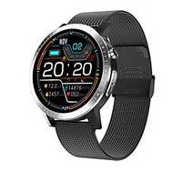 HRC06 Smartwatch für Android iOS Samsung Apple Xiaomi Bluetooth 1.28 Zoll Bildchirmgröße IP 67 Wasserdichtes Niveau Wasserfest Touchscreen Herzschlagmonitor Blutdruck Messung Sport EKG PPG Lightinthebox