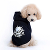 Hund Kapuzenshirts Totenkopf Motiv Modisch Hundekleidung Welpenkleidung Hunde-Outfits Kostüm für Mädchen und Jungen Hund Baumwolle XS S M L XL Lightinthebox