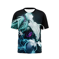 Inspiriert von Die sieben Todsünden Cosplay Anime Zeichentrick 100% Polyester Druck 3D Harajuku Grafik T-shirt Für Damen / Herren Lightinthebox
