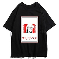 Inspiriert von Die sieben Todsünden Cosplay Anime Zeichentrick Polyester / Baumwollmischung Druck Harajuku Grafik Kawaii T-shirt Für Damen / Herren Lightinthebox