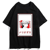 Inspiriert von Die sieben Todsünden Cosplay Anime Zeichentrick Polyester / Baumwollmischung Druck Harajuku Grafik Kawaii T-shirt Für Damen / Herren Lightinthebox