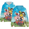 Inspiriert von Die sieben Todsünden Cosplay Cosplay Kostüm Kapuzenshirt 100% Polyester Grafik Print Harajuku Grafik Kapuzenshirt Für Damen / Herren Lightinthebox