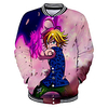 Inspiriert von Die sieben Todsünden Meliod Anime Zeichentrick Polyester Anime 3D Harajuku Grafik Mantel Für Herren / Damen / Paar Lightinthebox