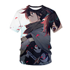Inspiriert von Dororo Cosplay Anime Zeichentrick 100% Polyester 3D Harajuku Grafik Kawaii T-shirt Für Damen / Herren Lightinthebox