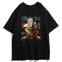Inspiriert von EIN SCHLAG MANN Cosplay Anime Zeichentrick Polyester / Baumwollmischung Druck Harajuku Grafik Kawaii T-shirt Für Damen / Herren Lightinthebox