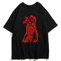 Inspiriert von EIN SCHLAG MANN Cosplay Anime Zeichentrick Polyester / Baumwollmischung Druck Harajuku Grafik Kawaii T-shirt Für Damen / Herren Lightinthebox