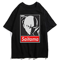 Inspiriert von EIN SCHLAG MANN Cosplay Anime Zeichentrick Polyester / Baumwollmischung Druck Harajuku Grafik Kawaii T-shirt Für Damen / Herren Lightinthebox