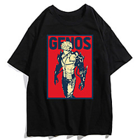 Inspiriert von EIN SCHLAG MANN Cosplay Anime Zeichentrick Polyester / Baumwollmischung Druck Harajuku Grafik Kawaii T-shirt Für Damen / Herren Lightinthebox