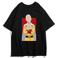Inspiriert von EIN SCHLAG MANN Cosplay Anime Zeichentrick Polyester / Baumwollmischung Druck Harajuku Grafik Kawaii T-shirt Für Damen / Herren Lightinthebox