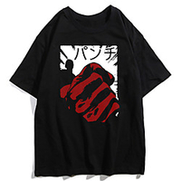 Inspiriert von EIN SCHLAG MANN Cosplay Anime Zeichentrick Polyester / Baumwollmischung Druck Harajuku Grafik Kawaii T-shirt Für Damen / Herren Lightinthebox