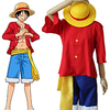 Inspiriert von Ein Stück · Zwei Jahre nach der Version Affe D. Ruffy Anime Cosplay Kostüme Japanisch Cosplay-Anzüge oben Hosen Gürtel Für Damen Lightinthebox