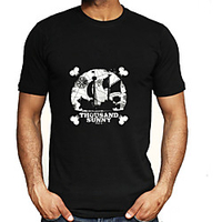 Inspiriert von Ein Stück Affe D. Ruffy Cosplay Kostüm T-Shirt-Ärmel Polyester / Baumwollmischung Grafik-Drucke Print Harajuku Grafik T-shirt Für Damen / Herren Lightinthebox