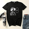 Inspiriert von Ein Stück Affe D. Ruffy Cosplay Kostüm T-Shirt-Ärmel Polyester / Baumwollmischung Grafik-Drucke Print Harajuku Grafik T-shirt Für Damen / Herren Lightinthebox