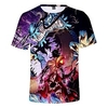Inspiriert von Ein Stück Affe D. Ruffy Cosplay Kostüm T-Shirt-Ärmel Terylen 3D Print Harajuku Grafik T-shirt Für Damen / Herren Lightinthebox