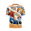 Inspiriert von Ein Stück Cosplay Anime Zeichentrick 100% Polyester Druck 3D Harajuku Grafik T-shirt Für Damen / Herren Lightinthebox