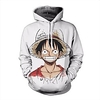 Inspiriert von Ein Stück Cosplay Kapuzenshirt Terylen Zeichen Grundlegend Für Damen / Herren Lightinthebox