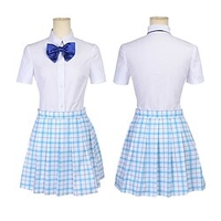 Inspiriert von Eine stille Stimme Shouko Nishimiya Anime Cosplay Kostüme Japanisch Cosplay-Anzüge Bluse Rock Schleife Für Damen Lightinthebox