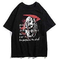 Inspiriert von Engel des Todes Cosplay Anime Zeichentrick Polyester / Baumwollmischung Druck Harajuku Grafik Kawaii T-shirt Für Damen / Herren Lightinthebox