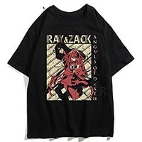 Inspiriert von Engel des Todes Cosplay Anime Zeichentrick Polyester / Baumwollmischung Druck Harajuku Grafik Kawaii T-shirt Für Damen / Herren Lightinthebox