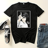 Inspiriert von Engel des Todes Cosplay Cosplay Kostüm T-Shirt-Ärmel Polyester / Baumwollmischung Grafik-Drucke Print Harajuku Grafik T-shirt Für Damen / Herren Lightinthebox