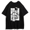 Inspiriert von EVA Cosplay Anime Zeichentrick Polyester / Baumwollmischung Druck Harajuku Grafik Kawaii T-shirt Für Damen / Herren Lightinthebox